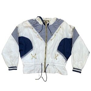Vintage East West Nautical Windbreaker